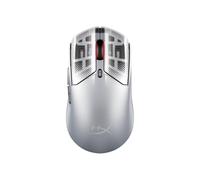 HyperX Pulsefire Haste 2 S, Mouse Gaming Wireless, Argento | Scocca in Magnesio, Ultra Leggero 64 g, Batteria fino a 120 ore, Pattini in Vetro, Sensore 26K
