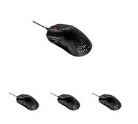 HyperX Pulsefire Haste, Mouse Gaming Cablato, Illuminazione RGB, 6 Tasti Programmabili, 16000 DPI, Resistenza fino a 60 Milioni di Clic, Cavo HyperFlex, Compatibile con Diverse Piattaforme, Nero