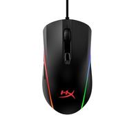 HyperX Pulsefire Surge, Mouse Gaming Cablato, Illuminazione RGB, 6 Tasti Programmabili, Fino a 16000 DPI, Resistenza fino a 50 Milioni di Clic, 3 Dispositivi Collegabili, Nero