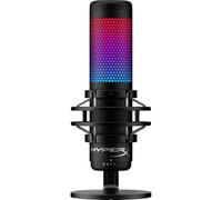 HyperX Quadcast 2 Frost Microfono USB per Gaming, Streaming, Podcast, Quattro Pattern Polari, Controlli, LED, Anti-vibrazione, per PC, PS4, PS5 e Mac