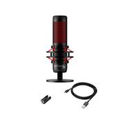 HyperX QuadCast - Microfono USB (nero-rosso) - Illuminazione HX-MICQC-BK