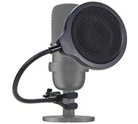 HyperX SoloCast Filtro Antipop di Microfono da Studio con Clip di Supporto - Rotondo, compatibile con HyperX SoloCast microfono, Migliorare la qualità della voce (Nero) By YOUSHARES