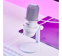HyperX SoloCast Microfono a Condensatore USB-C Bianco Gaming Hi Res 24-bit 96kHz