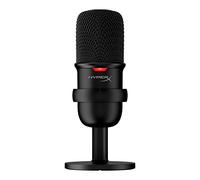 HyperX SoloCast - Microfono USB a condensatore, per PC, PS4 e Mac, sensore Tap-to-Mute Sensor, cardioide Polar Pattern, Gaming, Streaming, podcast, Twitch, YouTube, Discord, nero