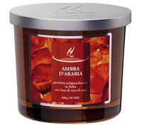 HYPNO CASA - Candela in Vasetto di Vetro, 200 gr. (Ambra D'Arabia)