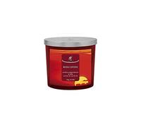 HYPNO CASA - Candela in Vasetto di Vetro, 200 gr. (Rosso Divino)