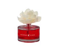 HYPNO CASA - Cofanetto Regalo con Diffusore di Fragranza Profumata per Ambiente con Fiore - 60ml (Melograno)