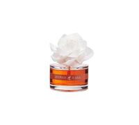 HYPNO CASA Diffusore a Bastoncini con Fiore Bianco Rosa 60ml Dolce Mandarino