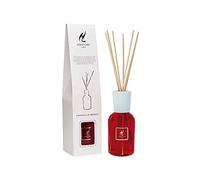 HYPNO CASA DIFFUSORE di Profumo per L'AMBIENTE con Bastoncini FRAGANZA Cannella&Arancio 250 ML Made in Italy