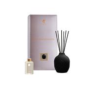 HYPNO CASA GIFT SET VASO 11,5 CM NERO - LATTE & AMBRA DOLCE