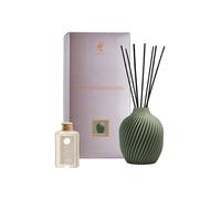HYPNO CASA GIFT SET VASO 14 CM VERDE - LATTE & AMBRA DOLCE