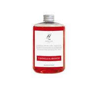 HYPNO CASA Ricarica Refill per Diffusore Profumatore 500ml Cannella e Arancio