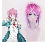 HypnosisMic Division Rap Battle Parrucche Cosplay RAMUDA AMEMURA Parrucche Cosplay Resistente al calore Sintetico Anime Parrucche Cosplay Halloween