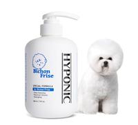 HYPONIC Shampoo for Bichon Frise - Shampoo ipoallergenico specifico per la razza Bichon Frisé per un volume completo, pulizia accurata e leasticità dei capelli (10.14 FL.oz)
