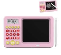HYPYXUS Tablet per l'apprendimento della matematica 2 in 1: esercitazioni di scrittura a mano e giochi interattivi, tavolo da disegno, giocattolo educativo matematico elettronico per bambini (B#)