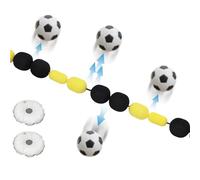 HYQNG Attrezzatura per l'allenamento del Portiere, Attrezzatura per la deviazione del Portiere da 2,75 m, Deflettore a Linea Singola con 2 sacche d'Acqua, Attrezzatura per l'allenamento Calcio Ausili