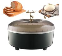 HYQNG Macchina per la fermentazione del Pane, Lievitatore per Impasto da 5 Litri con Temperatura e temporizzazione Regolabili, Scatola di lievitazione per Serbatoio di fermentazione termostatico Blue