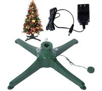 HYQNG Supporto per Albero di Natale Girevole 360°,Supporto Base Girevole per Albero di Natale Artificiale, Supporto Regolabile per Albero di Natale Artificiale per Alberi Fino a 7,5 Piedi e 80 libbre