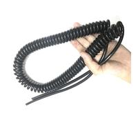 HYQOUKLR Cavo a Spirale telescopico, Cavo a Molla, Cavo a Spirale Retrattile for impieghi gravosi in TPU 12/13-core 0,15 mm² Non stirato, Diverse Dimensioni(12core 0.15mm,Undraw 4.0meter)