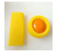 HYQOUKLR Copertura Protettiva Antiurto, 1000 Pezzi di Rete Protettiva for Frutta, 14 × 7 cm, Rete in Schiuma Elastica Antiurto, Protezione for Uova e Verdure(Yellow)