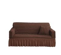 HYQOUKLR copridivano a L, regalo per il papà, Copridivano elasticizzato con gonna arricciata, sfoderabile, for soggiorno, diverse misure, multicolore(C,1Seater)