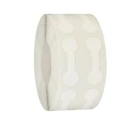 HYQOUKLR Etichette per i Prezzi dei Gioielli, Cartoncini autoadesivi for Orecchini in Carta Kraft Segnaprezzi for Gioielli Multicolor 10 Rotoli da 5000 Pezzi(White)