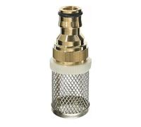 HYQOUKLR Filtro del Tubo, Filtro del Tubo di aspirazione, 1 pz. Filtro for irrigazione da Giardino in Acciaio Inossidabile(3/4")