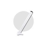 HYQOUKLR Gambe per mobili regolabili, Adjustable Metal Furniture Legs, Multicolor, 10-140 cm(Weiß,55cm)