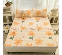 HYQOUKLR Materassino in bambù, materasso pieghevole, Set di tappetino e federa in lattice for il raffreddamento, diverse misure(8,120x200cm 2 pcs set)