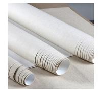 HYQOUKLR Misto Lino preparato, Pittura a Olio su Tela di Puro Cotone, Pittura acrilica, 1 m, Un Rotolo(Width 58cm)