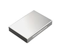 HYQOUKLR portabiglietti da visita, Custodia rigida for biglietti da visita portatile con protezione sicura for cartoline da viaggio(B)