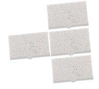 HYQOUKLR portabiglietti da visita, Scatola porta biglietti da visita robusta con coperchio sigillato, 4 pezzi