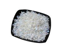 HYQOUKLR Scaglie di Cristallo, Ghiaia Opalina di Diverse Dimensioni, Confezione da 4 Pezzi da 1000 g ciascuno, for acquari, fioriere, pavimentazione, Decorazioni in Pietra di Cristallo(5-7mm1000g)
