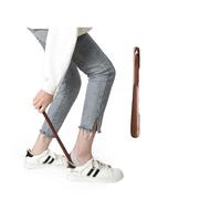 HYQOUKLR Spatola per scarpe, Cucchiai for scarpe pigri extra lunghi da 15-30 pollici, in legno, facili da indossare, for anziani, uomini, donne o adulti(75cm)