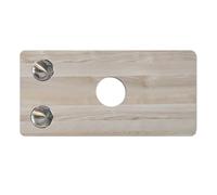 HYQOUKLR tavolo pieghevole a parete, scrivania a parete, Piano di ricambio for tavolo da camper, 31,5x15,7 pollici, multicolore, con 2 portabicchieri, foro da 4 pollici for camper(Grey)