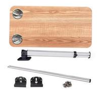 HYQOUKLR tavolo pieghevole a parete, scrivania a parete, Tavolo da picnic pieghevole regolabile in altezza for camper, 80x40 cm, multicolore, for roulotte, camper, yacht(Yellow)