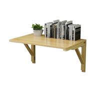 HYQOUKLR tavolo pieghevole a parete, scrivania a parete, Tavolo pieghevole da parete in legno massello di pino, spessore 2 cm, diverse misure(140 * 50Cm/55 * 20In)