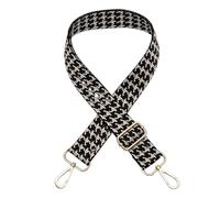 HYQOUKLR Tracolle di Ricambio in Tela, Accessori Tracolla Borse Nylon Zaino Largo Manico Nero Tracolla Tela Ricambio Spallacci(Svart)