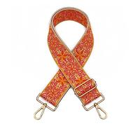 HYQOUKLR Tracolle di Ricambio in Tela, Borsa da Donna con Tracolla Larga, Tracolla Regolabile di Ricambio(Oranje)