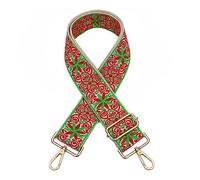 HYQOUKLR Tracolle di Ricambio in Tela, Borsa da Donna con Tracolla Larga, Tracolla Regolabile di Ricambio(Rood)