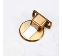HYQOUKLR Zinc Alloy Door Stop | Multicolor home door use: drill-free for various surfaces(Yellow Bronze)