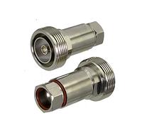 HYRAM 1 Adattatore del connettore 7/16 L29 DIN. Femmina Jack Clip da 1/2 Pollici Flessibile RF. Convertitore coassiale Ottone Dritto connettori (Size : More Than 10Pcs)