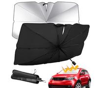 HYRAM Ombrello Parasole Auto Parabrezza Anteriore Interni per Renault Trafic 2015-2023, Copertura Protezione Raggi UV Isolamento Termico Tendina Copri Sole Contro,140cm/55.11In X80cm/31.49In
