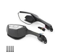 HYRHEV per Ninja ZX 10R ZX-10R 2011-2015 H2 2014-2015 Specchietto Retrovisore A per Moto con Indicatori di Direzione A Specchietti Laterali Specchietto retrovisore Manubrio