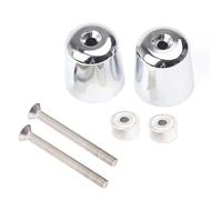 HYRHEV per Vespa Tutti Vespa Modello GTS Sprint Primavera 50 125 250 300 GTS Moto Motocross CNC in Alluminio Bar End Manubrio(d'Argento)