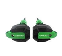 HYRHEV Scudo Protezione Antiurto per Moto CNC Copertura Motore Telaio Slider per Kawasaki Z650 Z900 Z900RS Z650 2017-2020 paraurti(Z900 Green11)