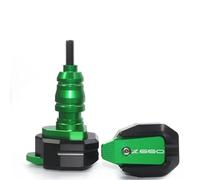 HYRHEV Scudo Protezione Antiurto per Moto CNC Copertura Motore Telaio Slider per Kawasaki Z650 Z900 Z900RS Z650 2017-2020 paraurti(Z650 Green7)