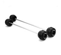 HYRHEV Scudo X ADV X-ADV XADV 750 XADV750 2019-2025 Accessorio Ruota Anteriore Posteriore Forcella Telaio Slider Protezione ASSE paraurti(Front And Rear-Black8)