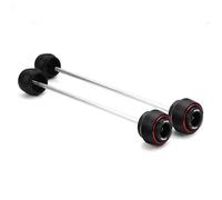 HYRHEV Scudo X ADV X-ADV XADV 750 XADV750 2019-2025 Accessorio Ruota Anteriore Posteriore Forcella Telaio Slider Protezione ASSE paraurti(Front And Rear-Red6)