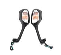HYRHEV Specchietti Retrovisori con Indicatori di Direzione A Moto per Suzuki GSXR1000 2005-2015 GSXR600 750 2006-2015 Specchietto retrovisore Manubrio(002)